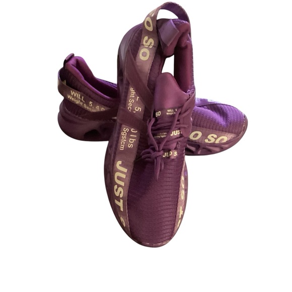 Just So Shoes - NWT JUST SO PURPLE HEAVY WEIGHT TENNIS SHOES SIZE 9
